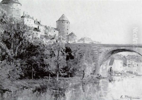 Pont D'une Ville Fortifiee - view 1