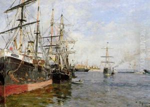Navire "amares" Dans Le Port Du Dhavre