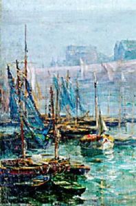 Barques Sardinieres Au Port En Bretagne Barques Sardinieres Au Port En Bretagne