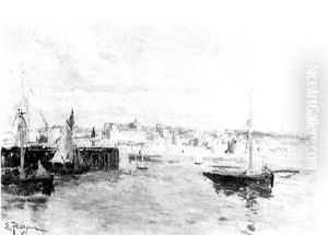 Trouville, La Sortie Du Port Trouville, La Sortie Du Port