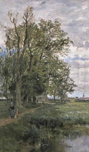 Le Chemin Au Bord De L'etang - view 1