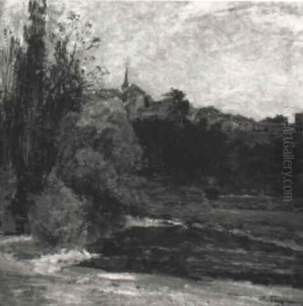 Village Au Bord D'une Riviere - view 1