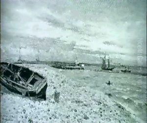 Le Havre, L'estuaire, 1888 Le Havre, L'estuaire, 1888