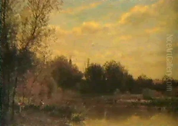 Peche Au Bord De L'etang - view 1