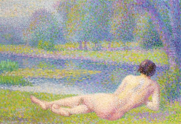 Femme Au Bord Du Lac - view 1