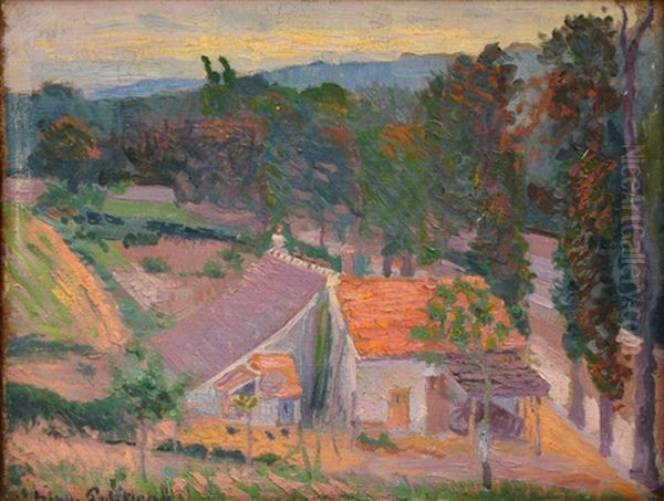 Chaumiere Au Crepuscule - view 1
