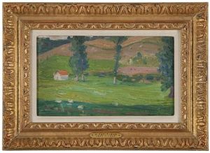 Chateaufort, French Landscape by Hippolyte Petitjean