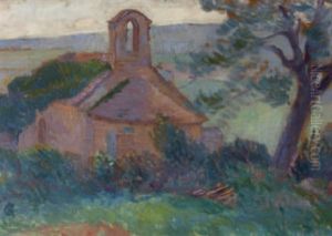 L"eglise by Hippolyte Petitjean