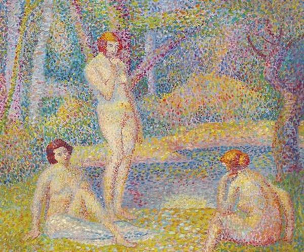 Les Baigneuses Dans La Foret - view 1
