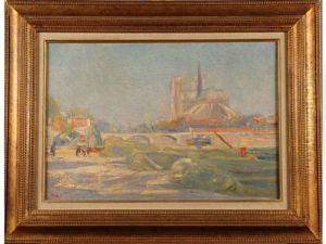 Notre Dame De Paris by Hippolyte Petitjean