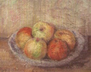 Nature Morte Aux Peches by Hippolyte Petitjean