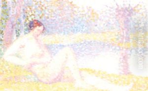 Une Femme Nue Allongee Une Femme Nue Allongee
