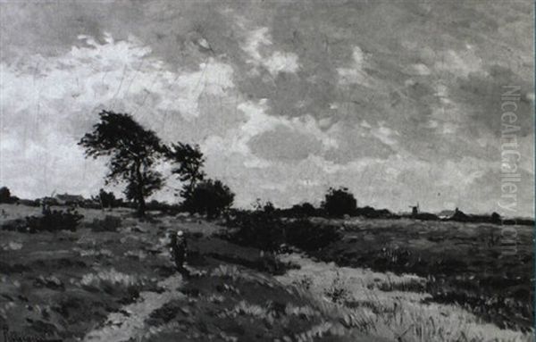 Landschaft Mit Gewitterwolken - view 1