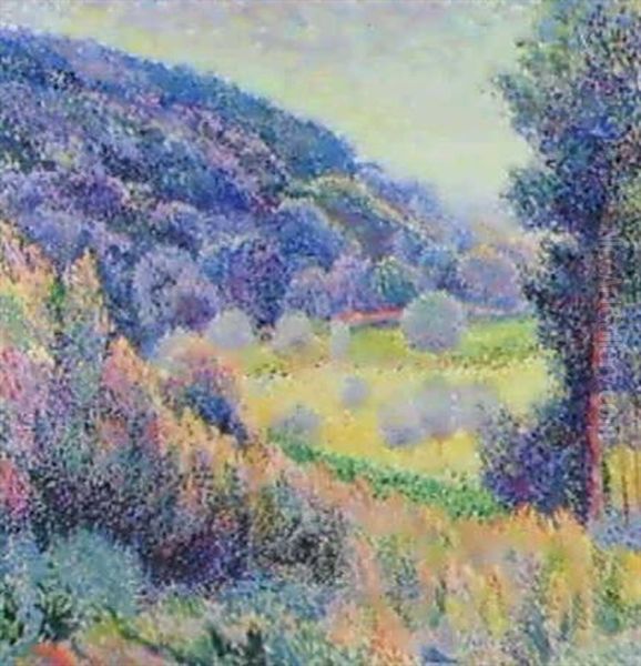 Paysage - Colline Boisee - view 1