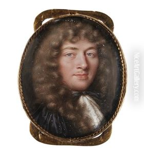 Portrait Of A Gentleman by Jean Petitot the Younger