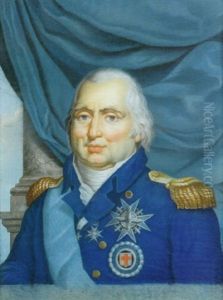 Ritratto Di Luigi Xviii Con L'ordine Dello Spririto Santo by Joseph Petitot