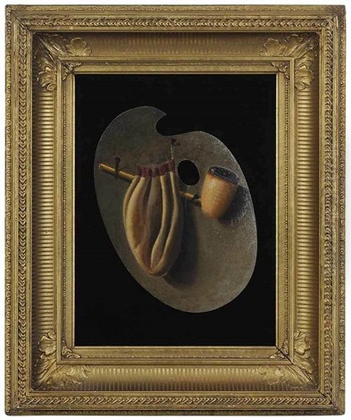 Artist's Palette With Pipe - view 1