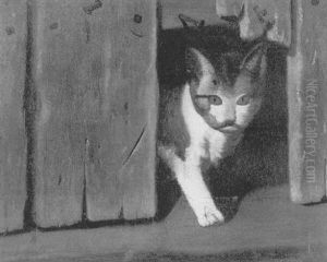 Cat by John Frederick Peto