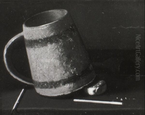 Still Life With Mug, Matches And Pipe - view 1