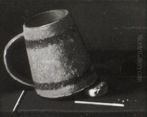 Still Life With Mug, Matches And Pipe Still Life With Mug, Matches And Pipe