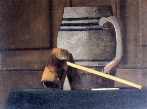 Mug And Pipe On A Table