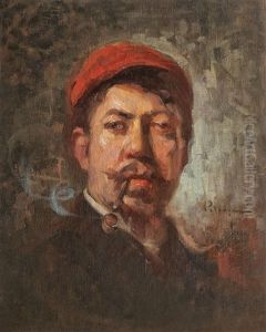 Autoportret Cu Pipa