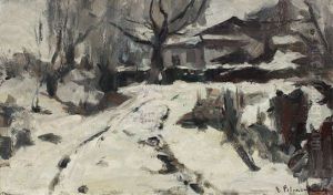 Iarna Pe Ulita by Petrascu Gheorghe