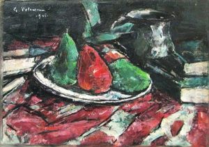 Still Life With Fruit by Petrascu Gheorghe