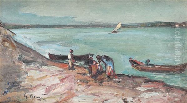 Fisherman Boats At The Shore - view 1