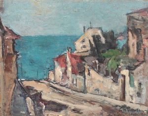 Street In Balchik by Petrascu Gheorghe