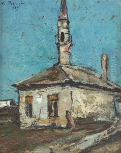 Mosque At Mangalia by Petrascu Gheorghe