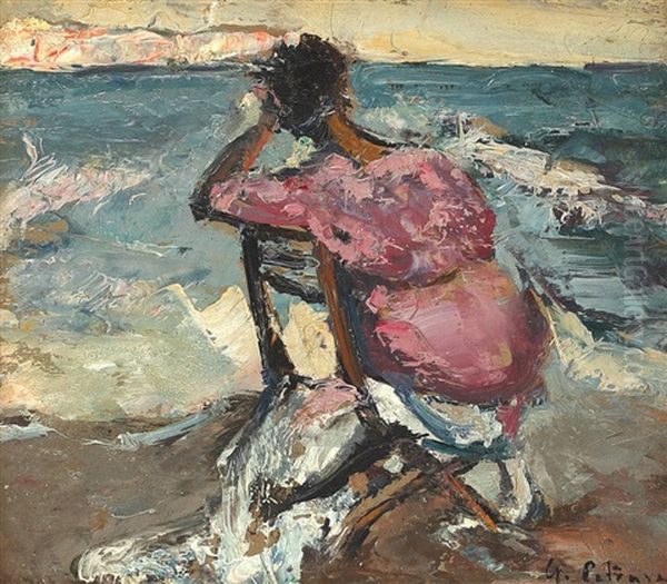 Woman By The Sea - view 1