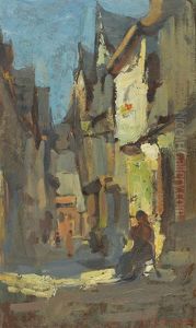 Street At Vitre by Petrascu Gheorghe