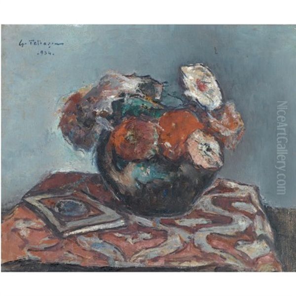 Still-life With Anemones - view 1