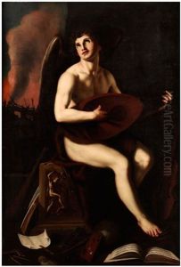 Amore Vincitore (amor Als Sieger) by Astolfo Petrazzi