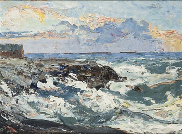 Mare Agitato A San Remo - view 1