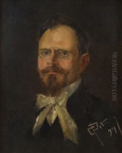 Man Portrait by Costin Petrescu