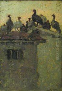 Gallinacea On The Roof