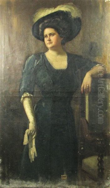 Lady With Hat - view 1