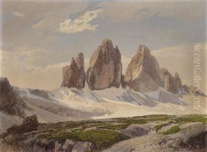 Blick Auf Die Drei Zinnen