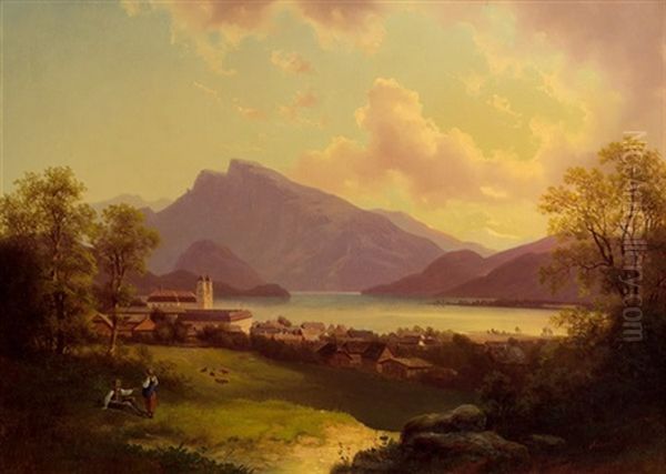 Motiv Vom Mondsee - view 1
