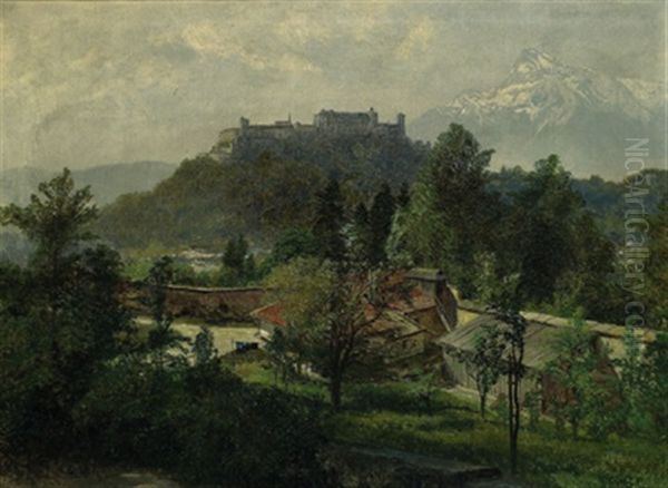 Festung Hohensalzburg Und Untersberg - view 1
