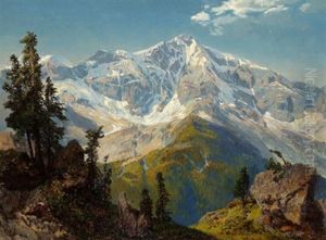 Grunes Tal, Schneebedeckte Berge
