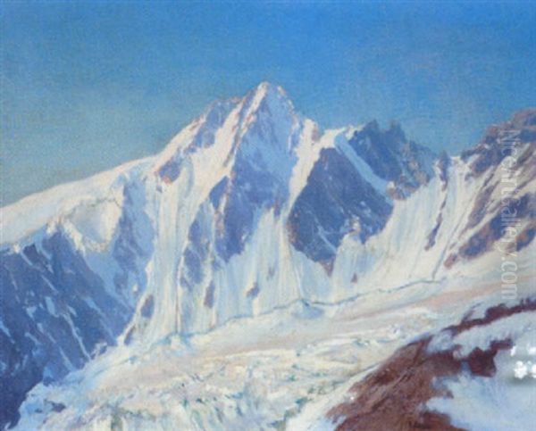 Bergkette In Schnee Und Eis - view 1