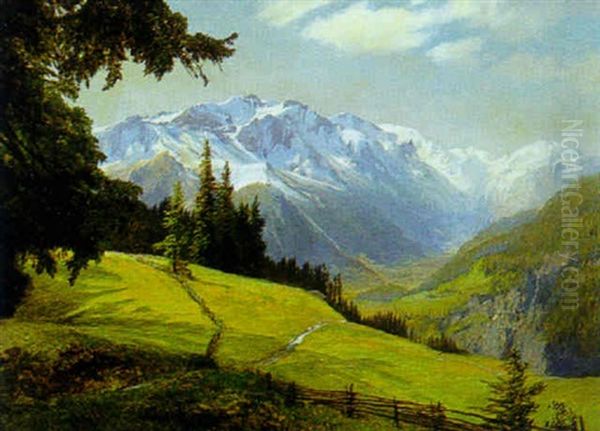 Lauterbrunnental Mit Jungfrau (schweiz) - view 1
