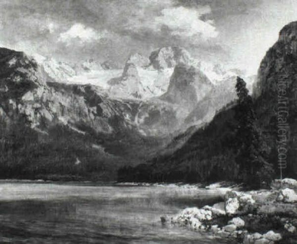 Blick Auf Das Dachsteinmassiv - view 1