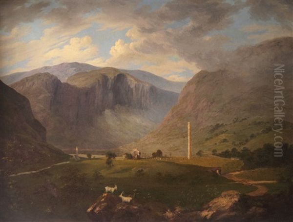 An Extensive View Of Glendalough, Co.wicklow, Ireland - view 1