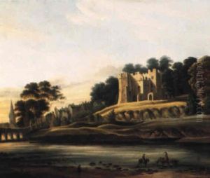 View On The River Blackwater At Mallow Castle, County Cork