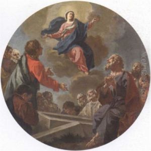The Assumption Of The Virgin by Giuseppe Antonio Petrini