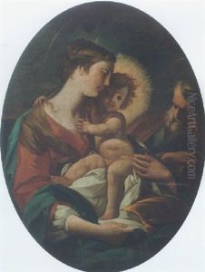 The Holy Family by Giuseppe Antonio Petrini